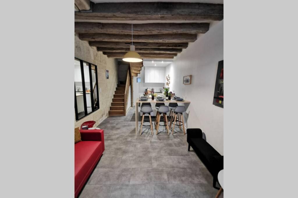 Maison De Ville Au Coeur Du Quartier Historique Tours Exteriér fotografie